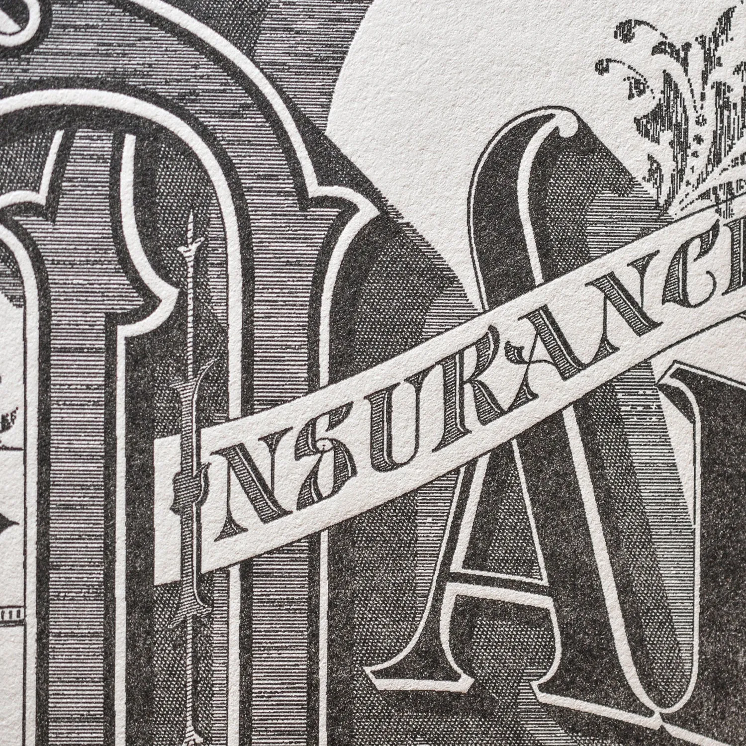 Affiche Letterpress Dallas