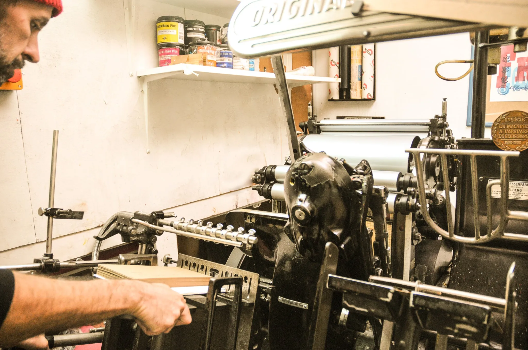 Affiche Letterpress San Antonio