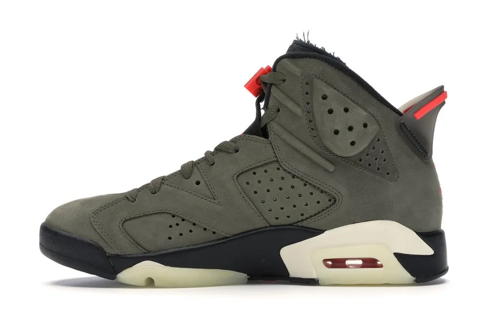 Air Jordan 6 Retro x Travis Scott 'Olive'