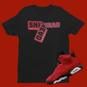 Air Jordan 6 Toro Bravo Sticker: Sneakerhead Matching Shirt Air Jordan 6 Toro Bravo Sticker: Sneakerhead Matching Shirt