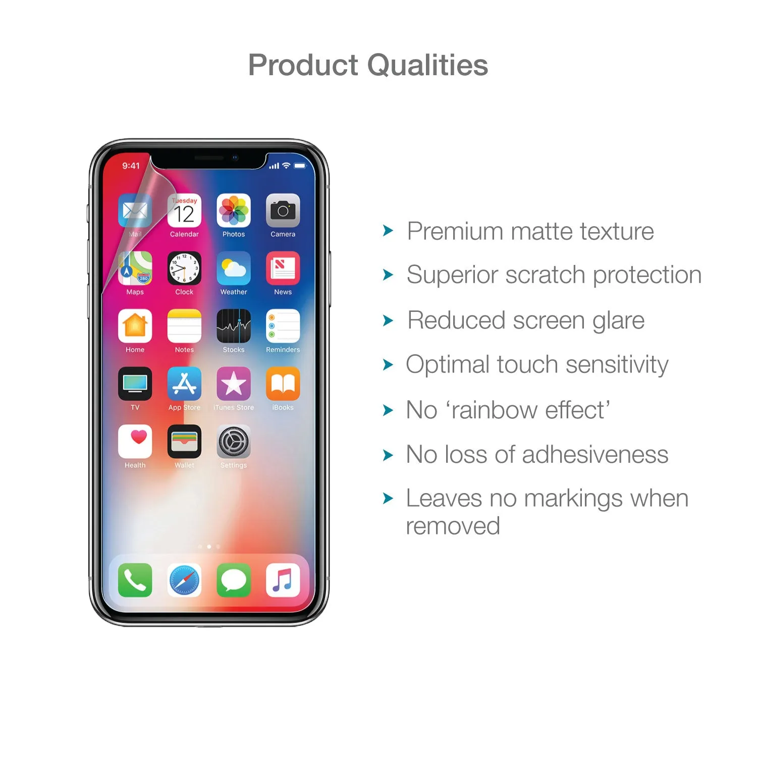 Apple iPhone 11 Pro Max Screen Protector Matte Ultra Tough (Anti-Glare)