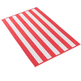 Customizable Cabana Stripe Beach Towel