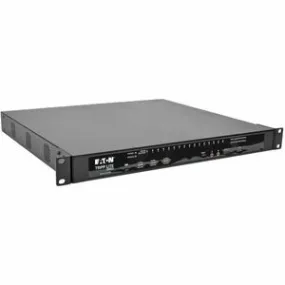 Eaton Tripp Lite Series NetDirector 16-Port Cat5 KVM over IP Switch - Virtual Media, 2 Remote 1 Local User, 1U Rack-Mount, TAA Eaton Tripp Lite Series NetDirector 16-Port Cat5 KVM over IP Switch - Virtual Media, 2 Remote 1 Local User, 1U Rack-Mount, TAA