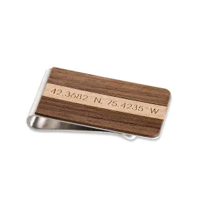 Engraved Bar Money Clip