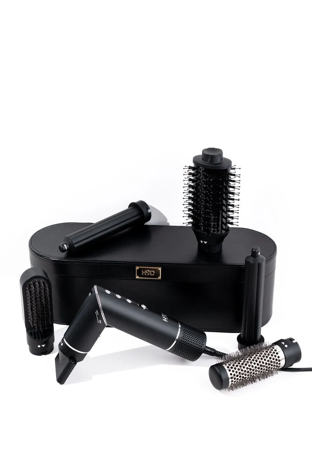 H2D 6-in-1 Ultra Hair Styling Tool in Black Rose
