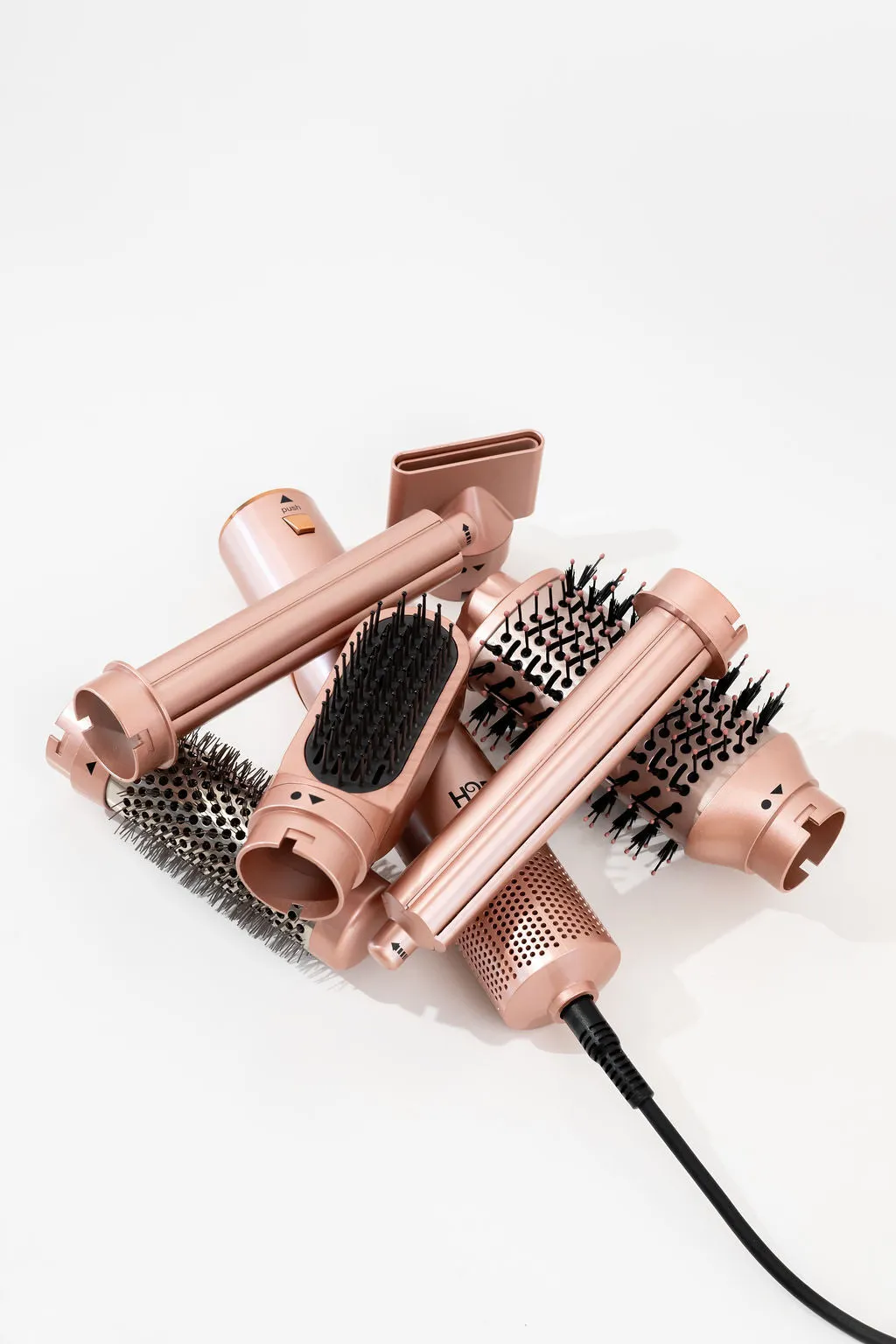 H2D 6-in-1 Ultra Hair Styling Tool in Rose Gold