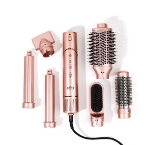 H2D 6-in-1 Ultra Hair Styling Tool in Rose Gold