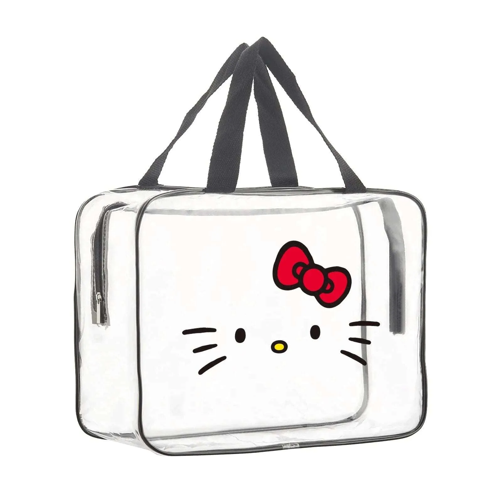 Kawaii Hello Kitty Clear Waterproof Travel Bag (3pcs)