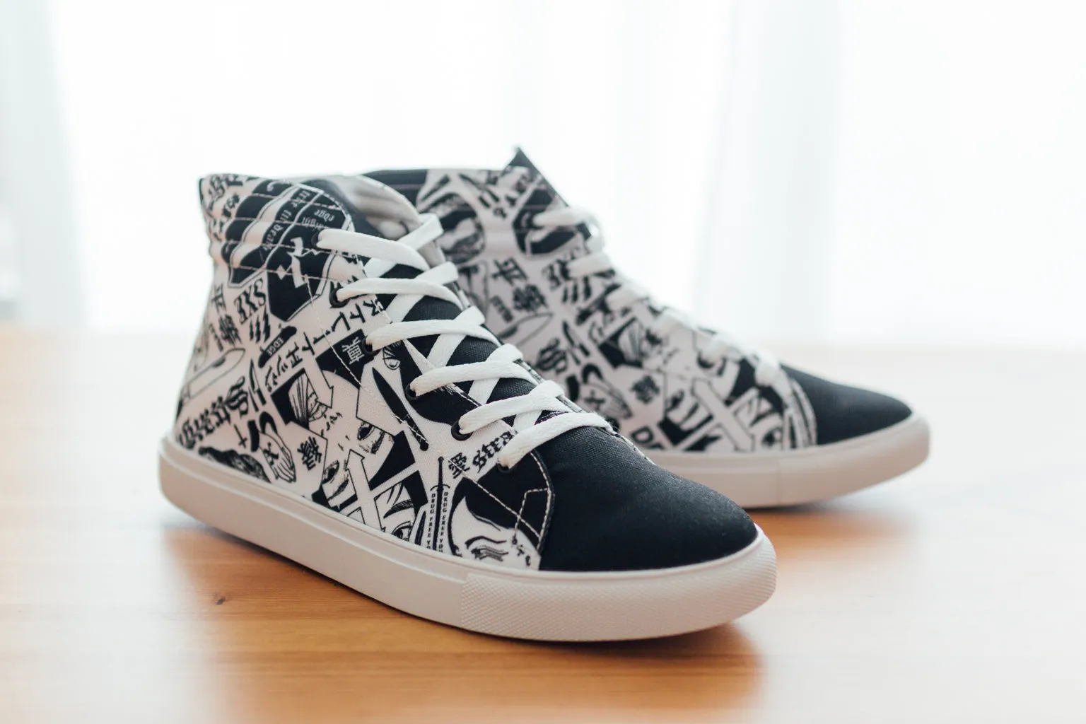 Ladies Agustin Edge x SXEWORLDWIDE Hi-Top Sneakers
