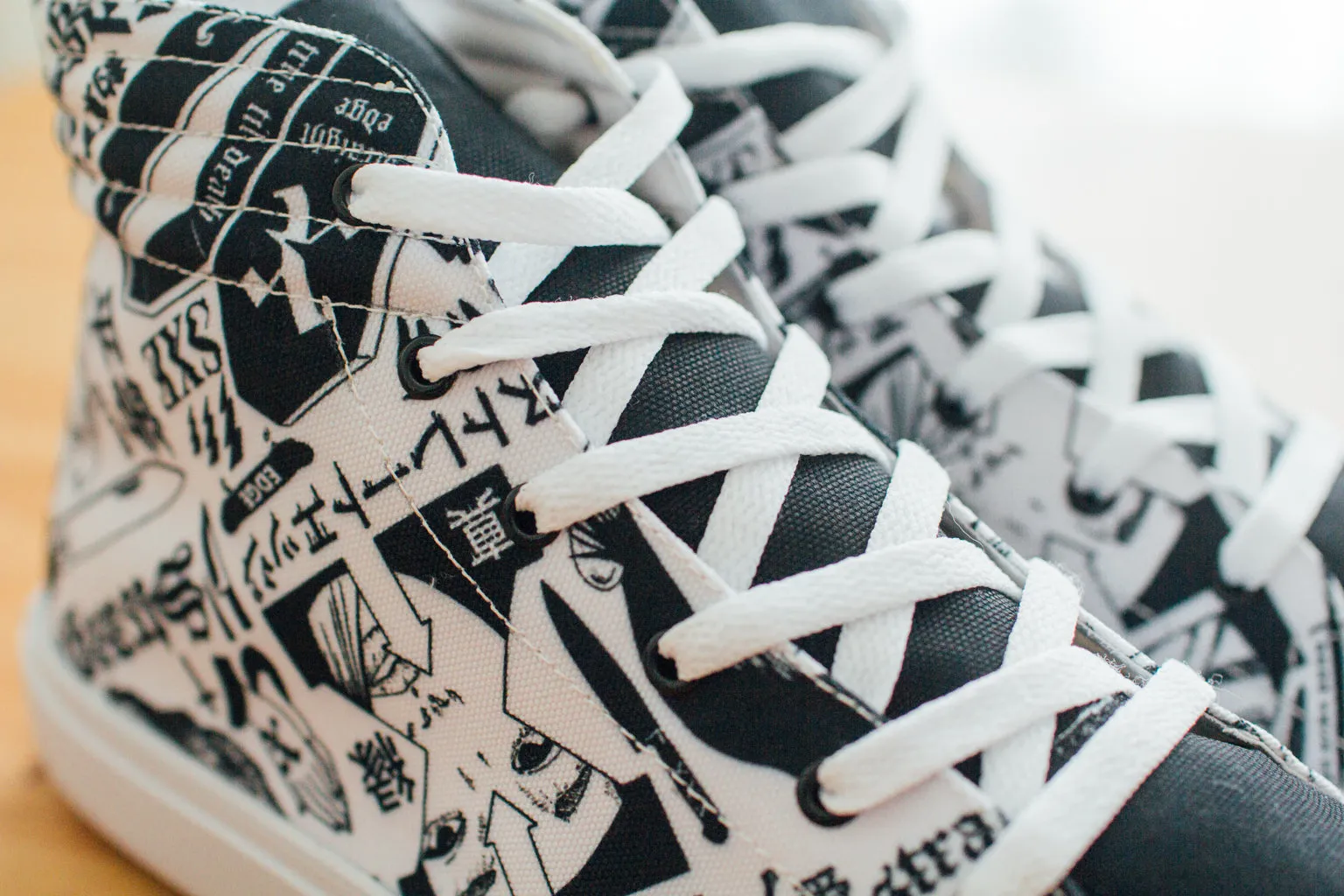 Ladies Agustin Edge x SXEWORLDWIDE Hi-Top Sneakers