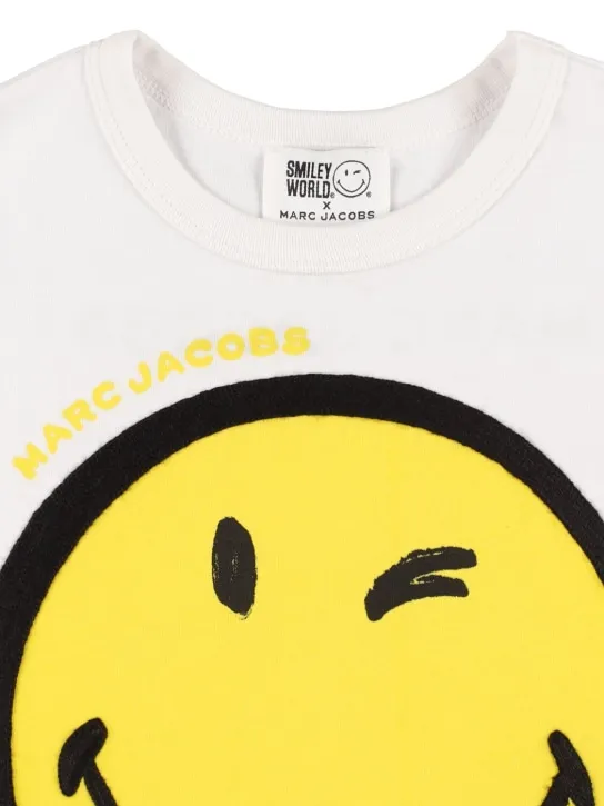 Marc Jacobs   Cotton jersey cropped t-shirt 