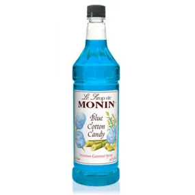Monin Blue Cotton Candy Syrup (1L)