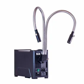 OC White ML3000-D Micro-Lite&reg; Fiber Optic LED Light Box with Fiber Dual Point Light Attachment