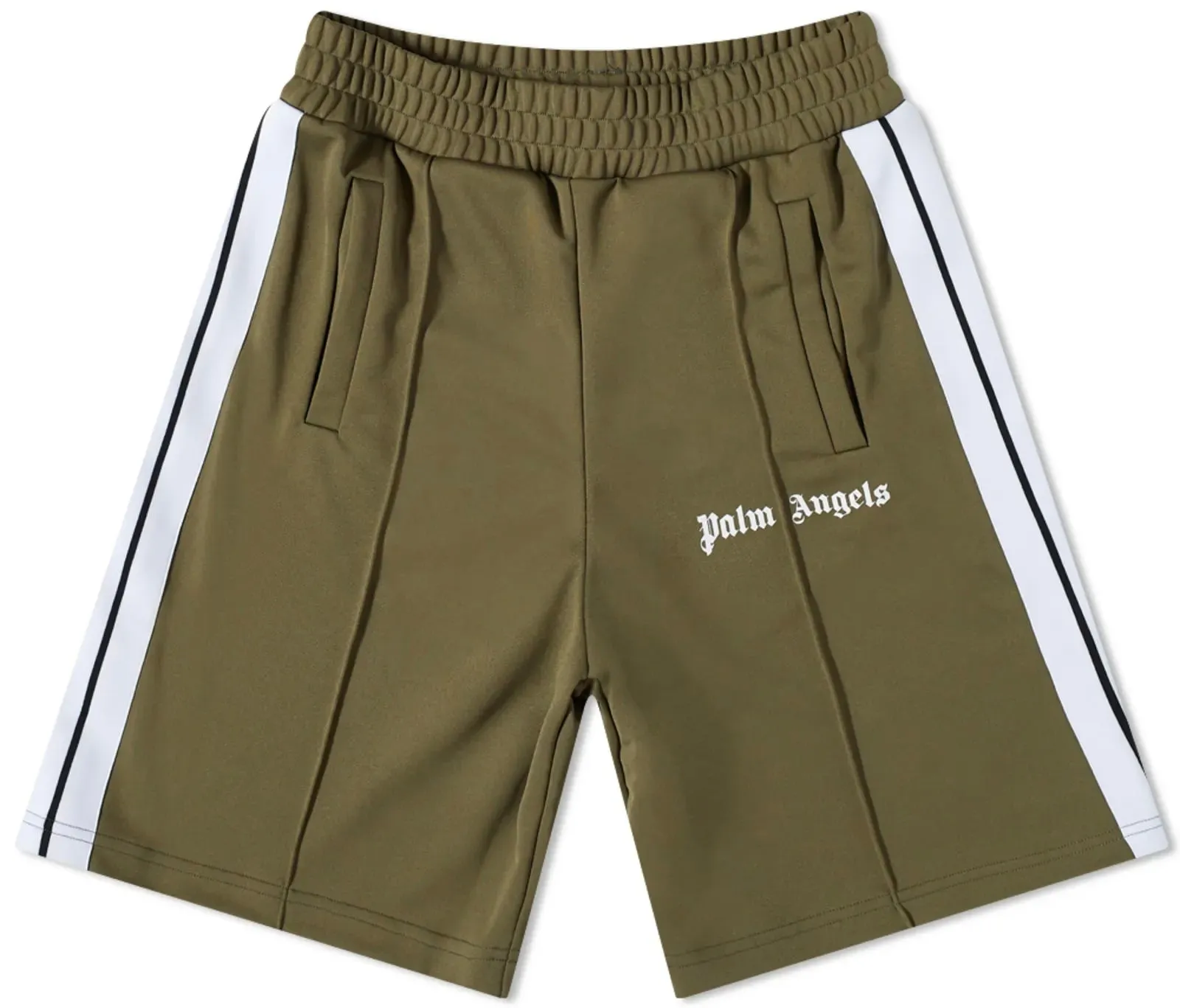 Palm Angels Classic Track Short Military White