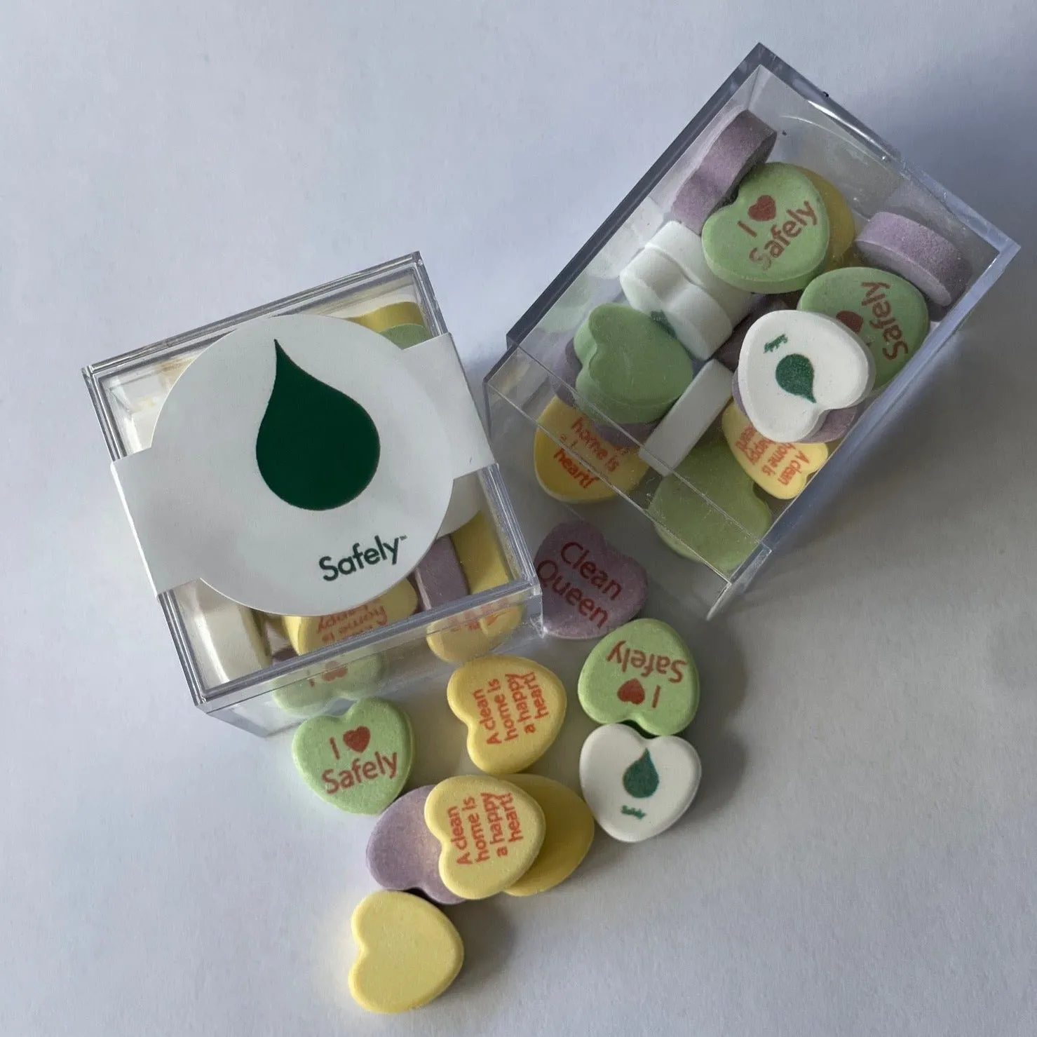 Personalized Candy Hearts Cubes (Min 12 Cubes)