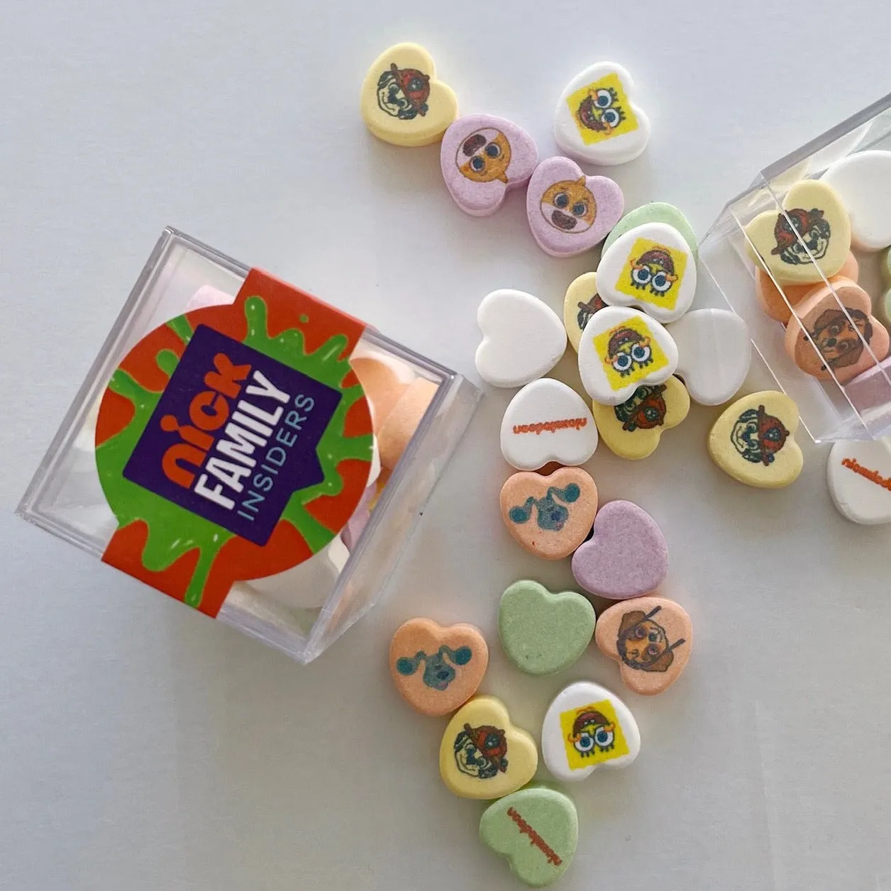 Personalized Candy Hearts Cubes (Min 12 Cubes)