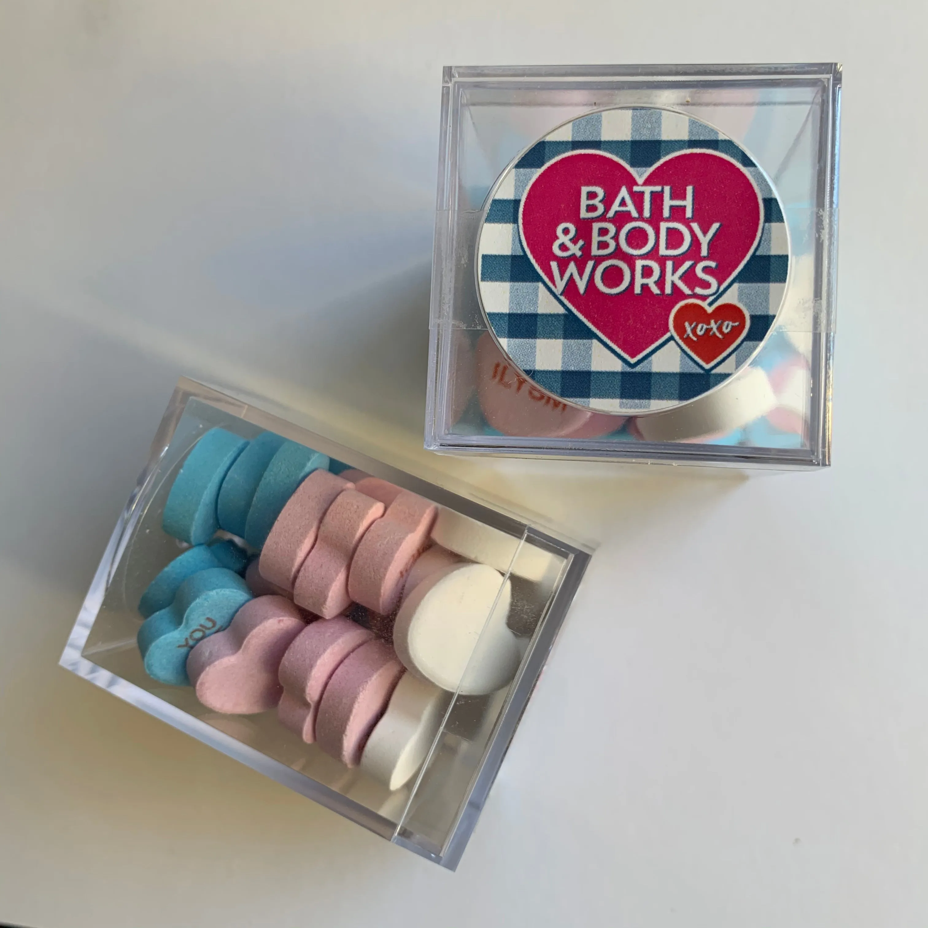 Personalized Candy Hearts Cubes (Min 12 Cubes)
