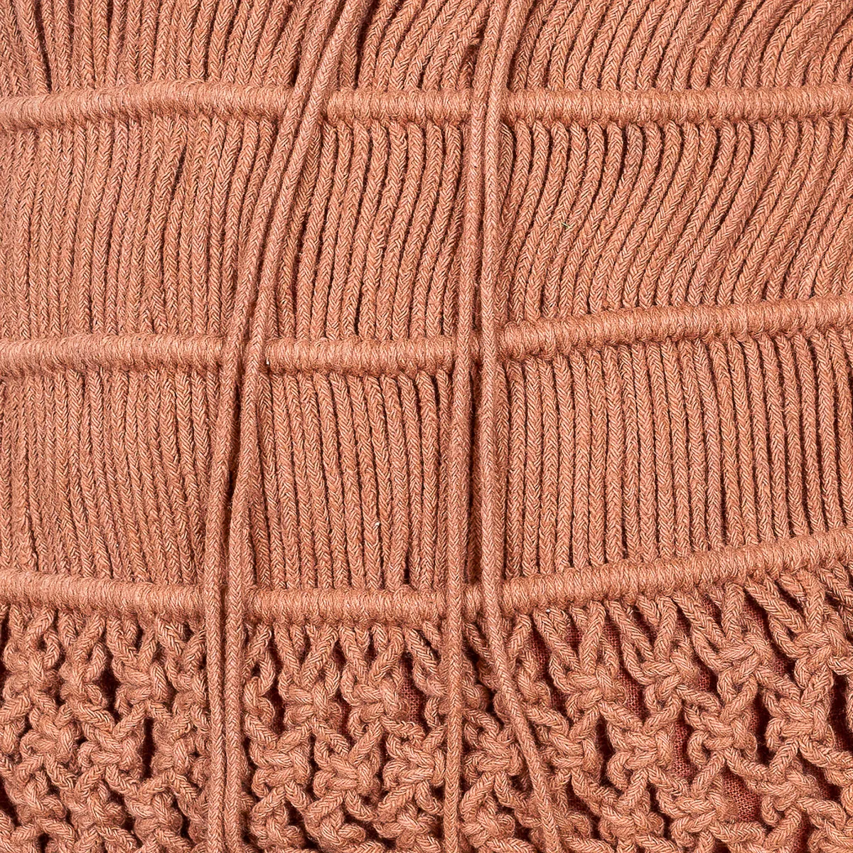 Summer Bloom Hand-Knotted Back Pack | Artistic| Hand-Crafted | Macramé