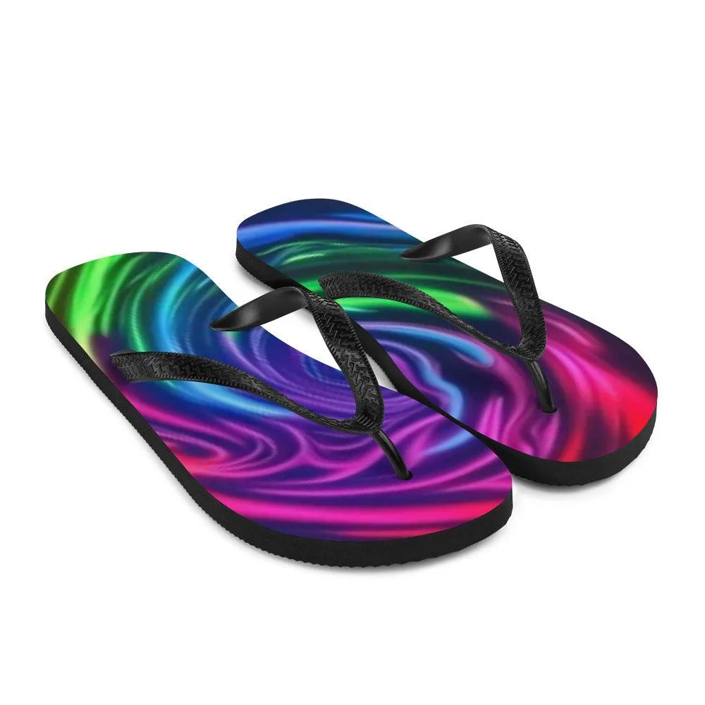 Swirlish Flip-Flops / Swirlbow Colors Tongs Slides
