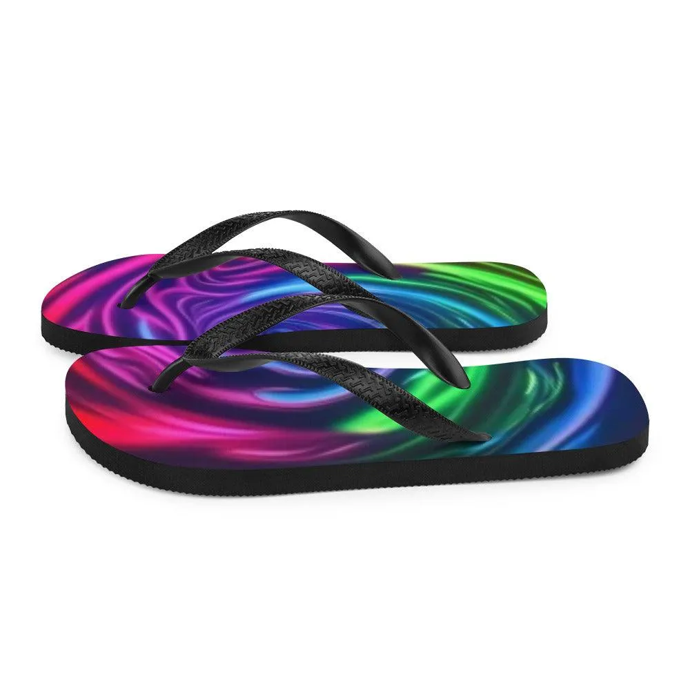 Swirlish Flip-Flops / Swirlbow Colors Tongs Slides