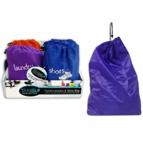 Travel Laundry or Shoe Bag in Display