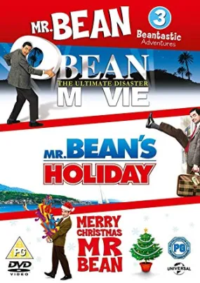 Triple DVD Set - Bean: The Ultimate Disaster Movie, Mr Bean's Holiday, Merry Christmas Mr Bean