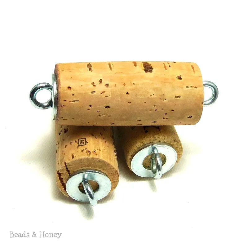 Wine Cork with Ring Attachments 1.5-2in (5pcs)