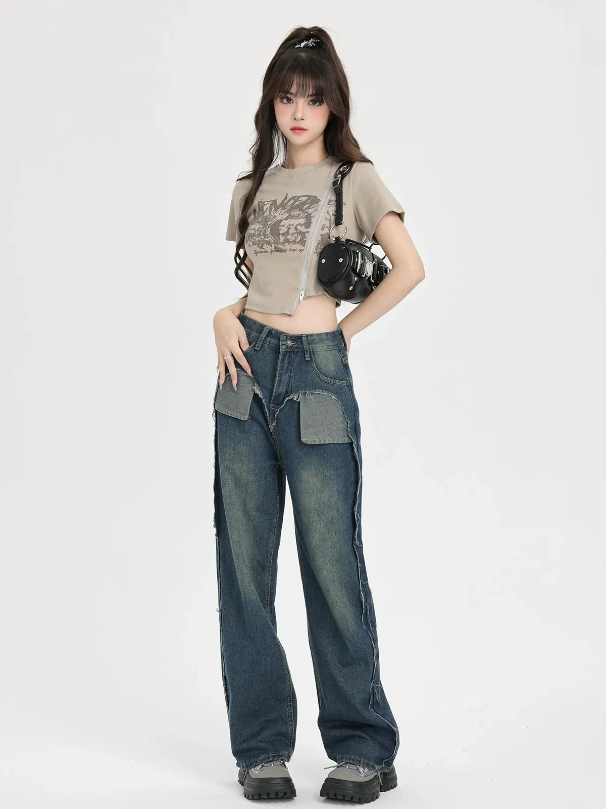 Zip Mode T-Shirt American Street